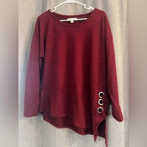 Red sweater